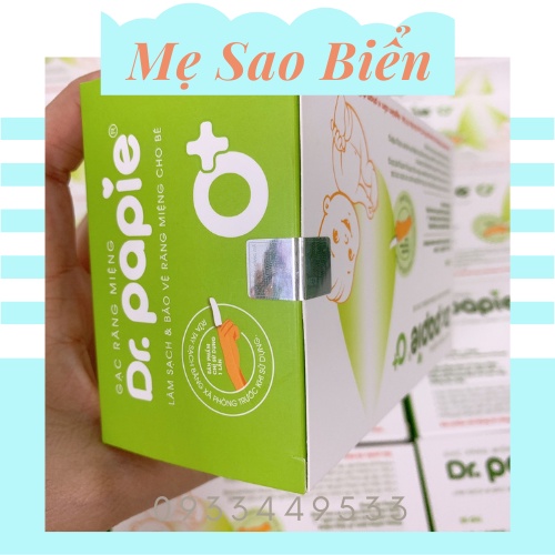 Gạc rơ lưỡi Dr Papie