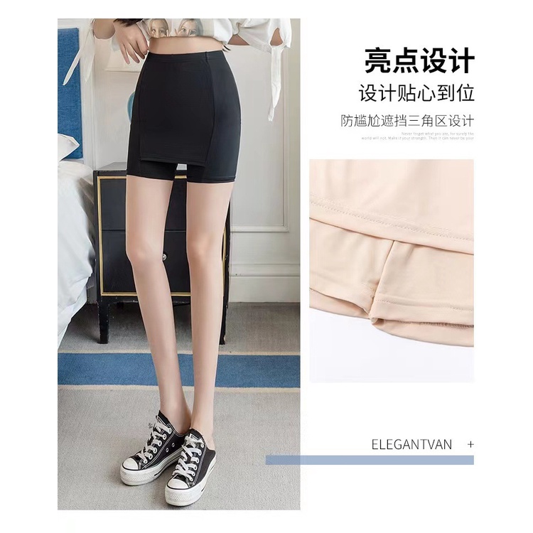Quần Mặc Váy Cho Bạn Gái 2 Lớp