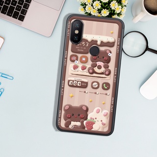Ốp Lưng XIAOMI REDMI S2 -  REDMI 6 PRO - MI A2 LITE -  MI 6X/A2 - In Hình "Lovely Bear". Đẹp, Bền, Màu Sắc Bắt Mắ