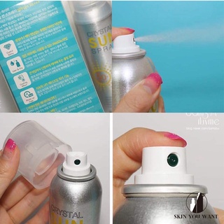 [HSD 2023] Xịt chống nắng Hàn Quốc [ RECIPE CRYSTAL SUN SPRAY SPF 50 + PA+++ ] 150ml