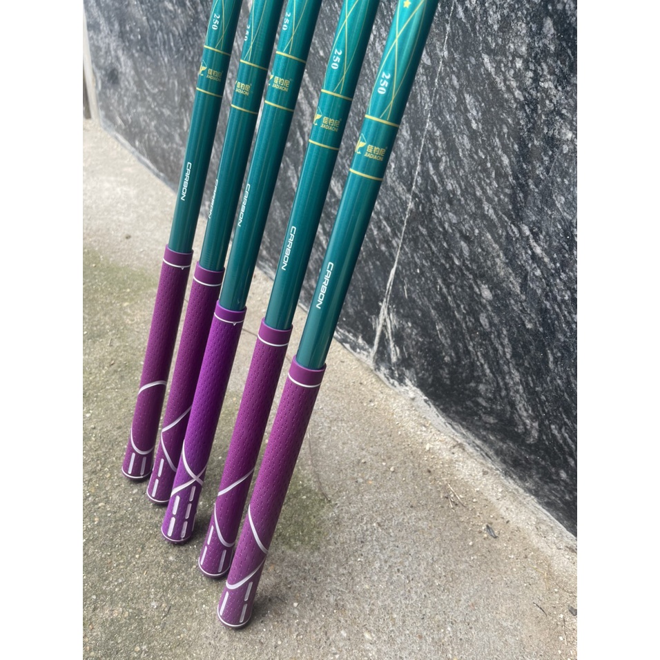 Cán vợt cacbon MC tân hồn 2,1m -2,5m- 2.7m- 3.0m