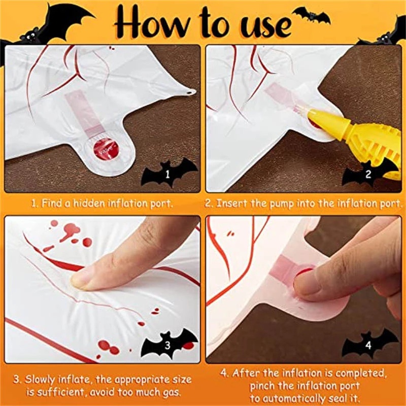 Bong Bóng Hình Đôi Mắt 4D Trang Trí Halloween