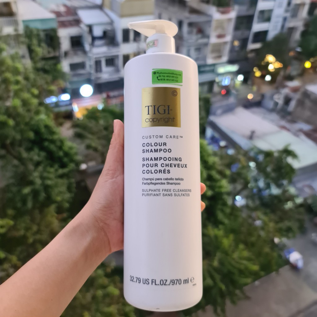 LẺ DẦU GỘI HOẶC DẦU XẢ TIGI COPYRIGHT VOLUME TẠO PHỒNG 970ML