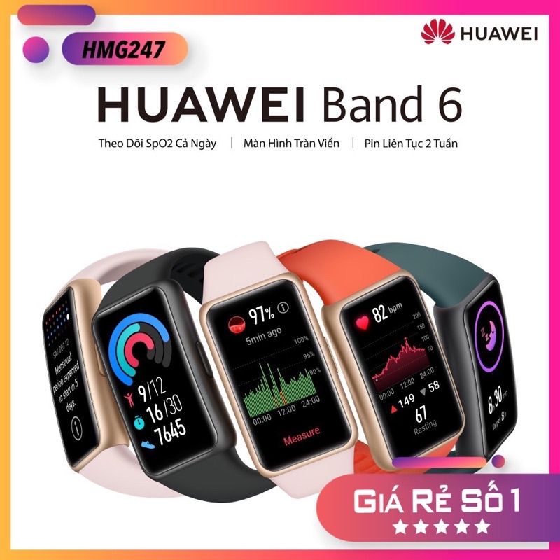 [RẺ NHẤT SHOPEE] Huawei Band 6 - Vòng đeo tay thông minh