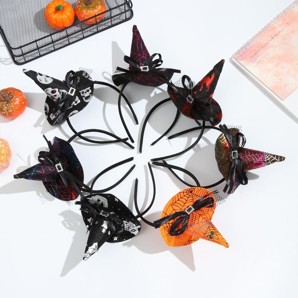 1 Băng Đô Mũ Phù Thủy Bí Ngô Hóa Trang Halloween