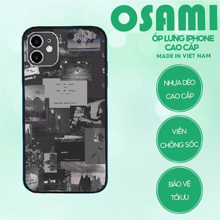 Ốp Lưng dẻo hình DARK ROSE EMPTY SAD Mood OSAMI cho các dòng Iphone và SAMSUNG PAP20210131