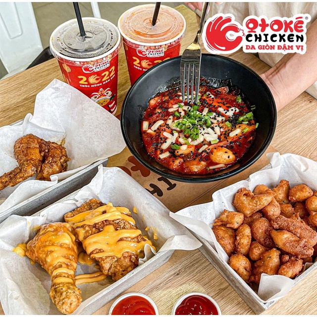 HCM, Đồng Nai [Evoucher] Phiếu quà tặng Otoké Chicken 300k