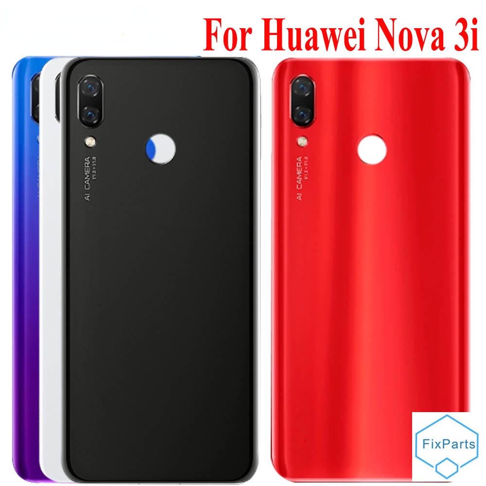 Mặt Lưng Điện Thoại Bằng Kính Thay Thế Chuyên Dụng Cho Huawei Nova 3i Nova 3i Ie-LX1 Huawei P Smart Plus