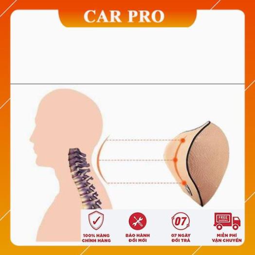  Gối tựa đầu và lưng cao su non ngồi ghế ô tô chính hãng Fuman - CAR PRO