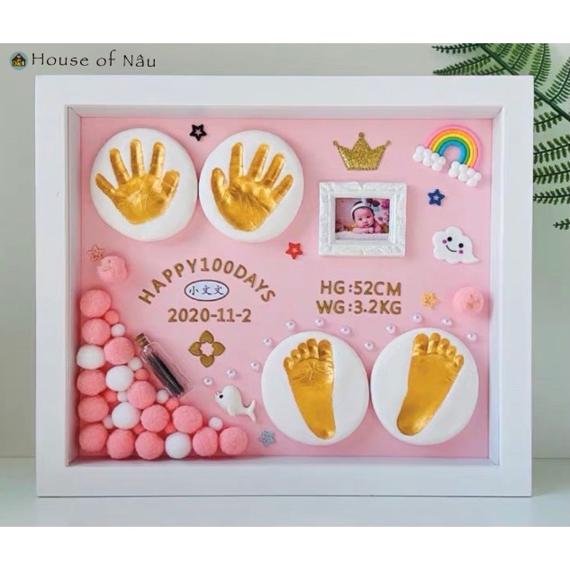 Bảng chữ số làm tên, ngày sinh bộ in dấu vân tay cho bé. Làm tên, ngày kỉ niệm bộ in dấu vân tay tình yêu