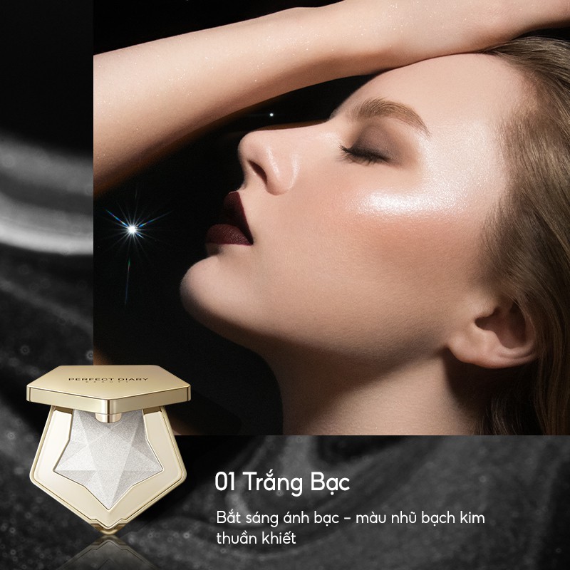 Phấn Bắt Sáng Perfect Diary Ánh Nhũ Lấp Lánh 7g