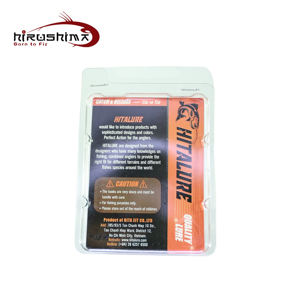Mồi câu cá lóc Hirushima Vibration Cicada Hita Lure