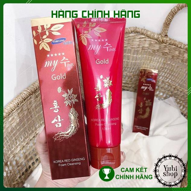 Sữa Rửa Mặt Sâm Hàn Quốc - Sữa Rửa Mặt Hồng Sâm My Gold - New | BigBuy360 - bigbuy360.vn