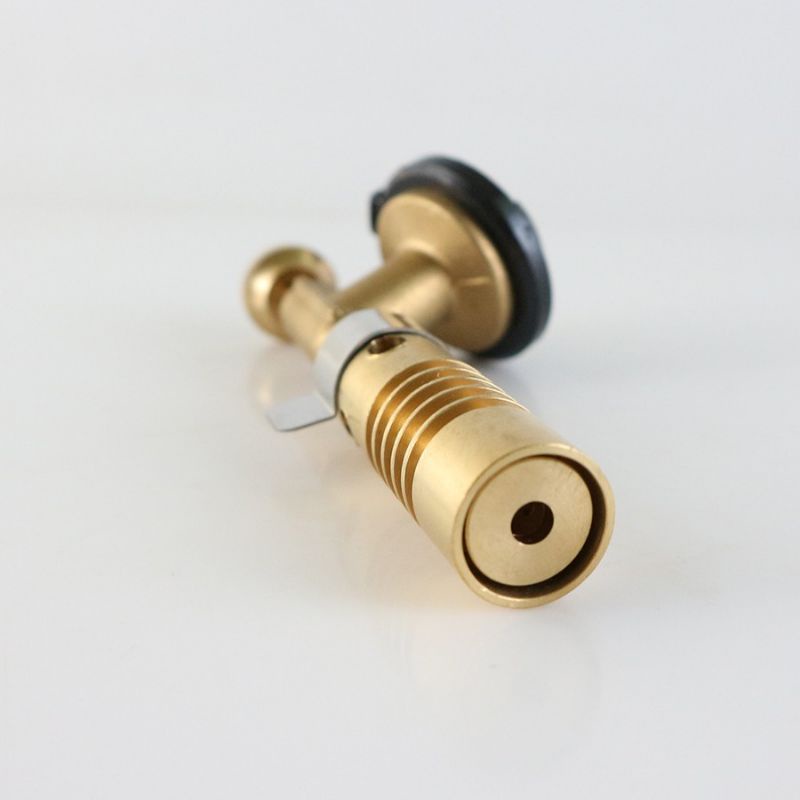 Đèn khò gas 1300 độ bằng đồng nguyên khối độ bền cao - đèn khò ga mini - khò lửa mini 733
