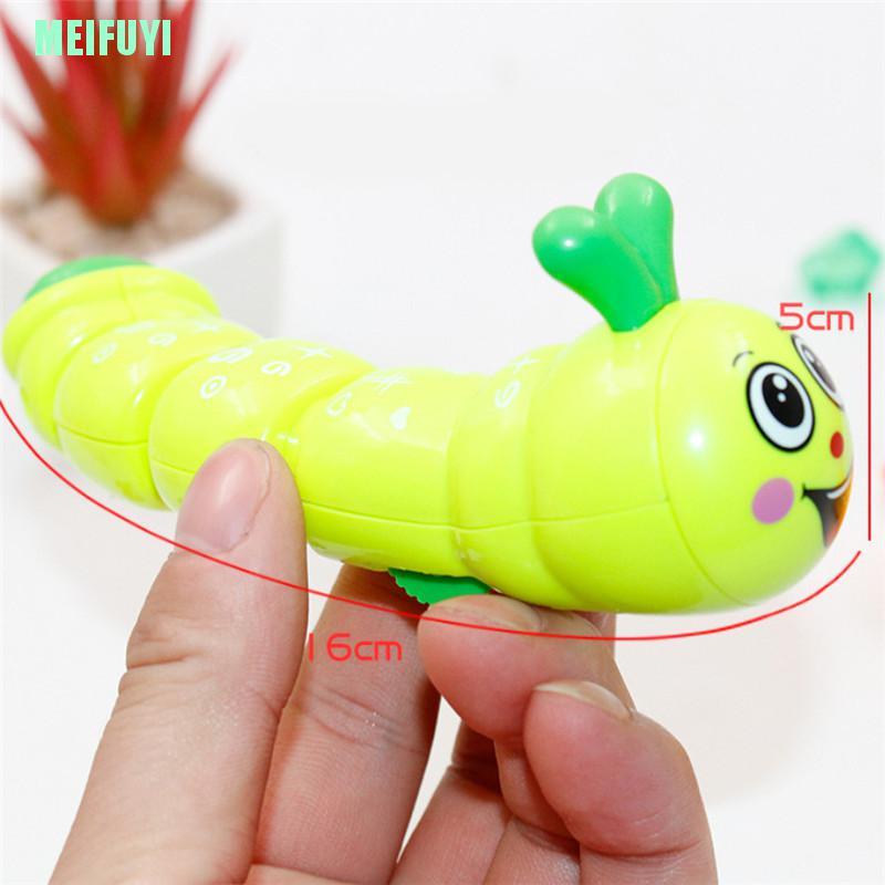 1 Đồ Chơi Lên Dây Cót Hình Con Sâu Bằng Nhựa