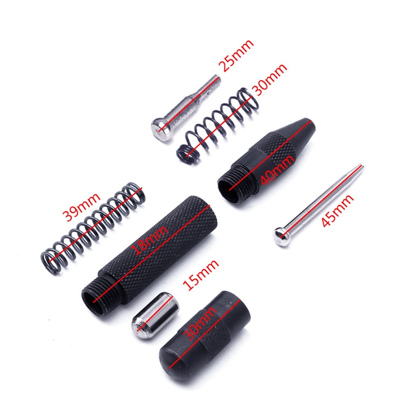 Metal Automatic Center Punches Long Heavy Duty for Machinists Woodworkers Tools