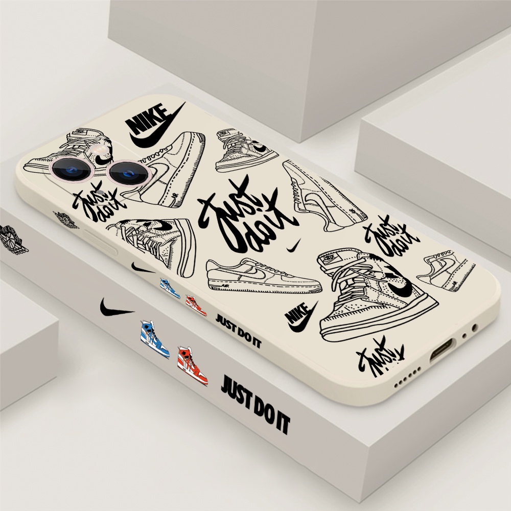 Hp Ốp Điện Thoại Silicon Mềm Hình Đôi Giày Cho iPhone 14 Plus Pro Max 13 12 11 mini Pro Max XS XR X 7 8 SE 6 6S mini Pro