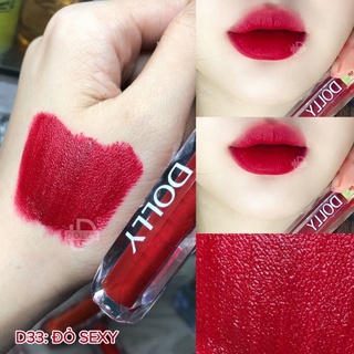 Son lì không chì Dolly Diamond velvet siêu mềm