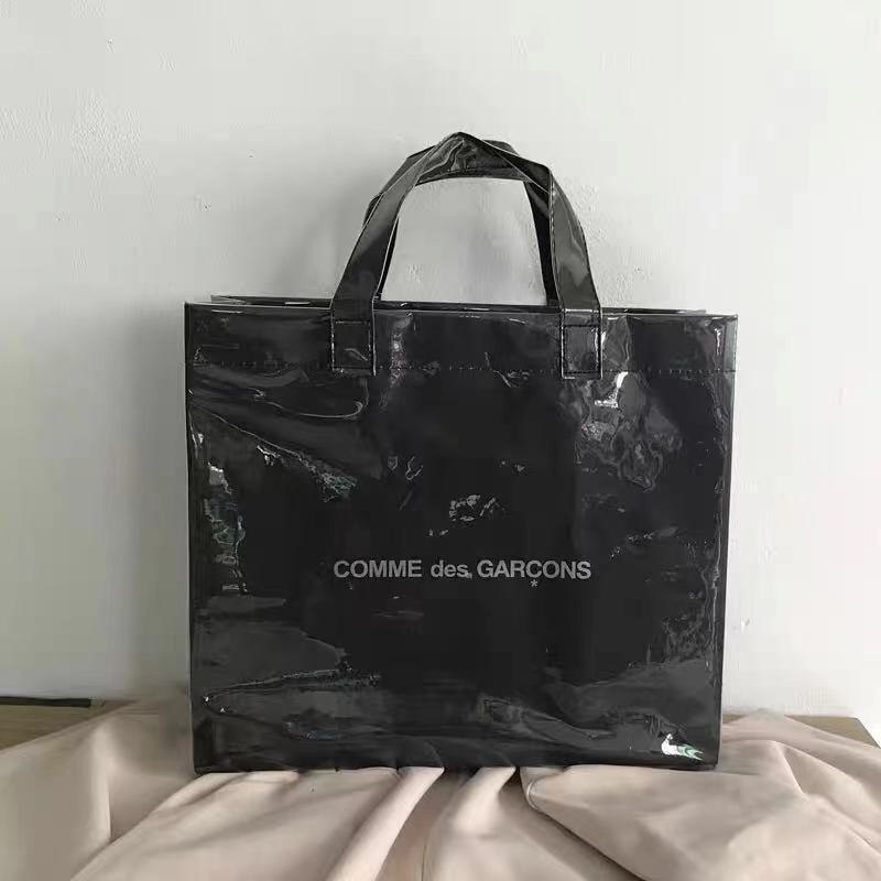 Túi Xách Tay / Đeo Vai In Hình Trái Tim Thời Trang Hàn Quốc / In Chữ COMME DES GARCON