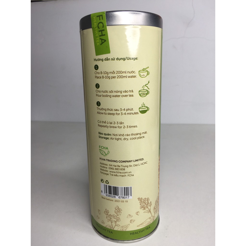 [Giảm mỡ siêu tốc] Trà kiều mạch giảm cân, thải độc, đẹp da. | BigBuy360 - bigbuy360.vn