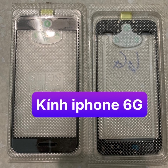 kính ép màn iphone 6G liền ron sẵn keo