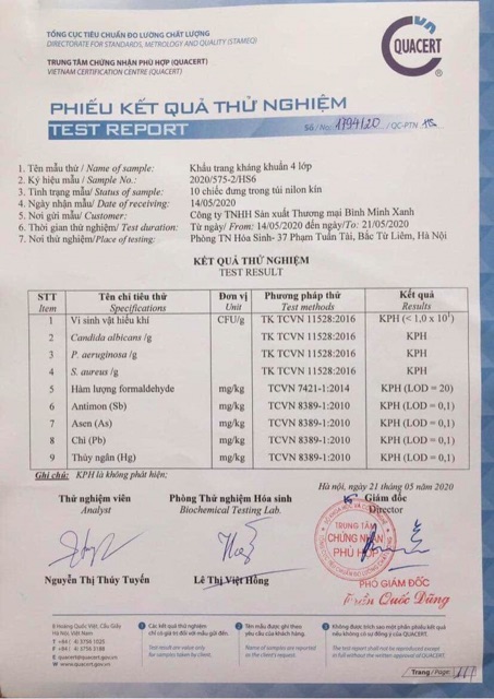 Khẩu trang y tế 4 lớp Bình Minh (hộp 50c hàng dày đẹp) | BigBuy360 - bigbuy360.vn