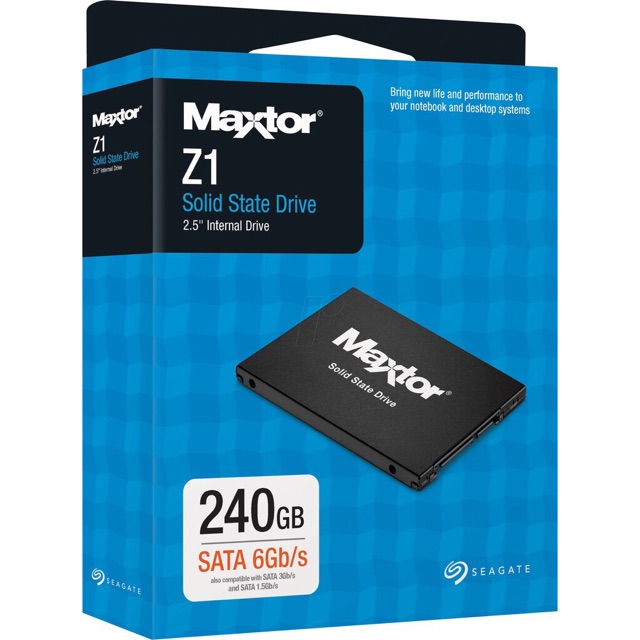 [Mã ELCLMAY giảm 7% đơn 500K] Ổ cứng SSD Seagate Maxtor Z1 240Gb bảo hành 3 năm