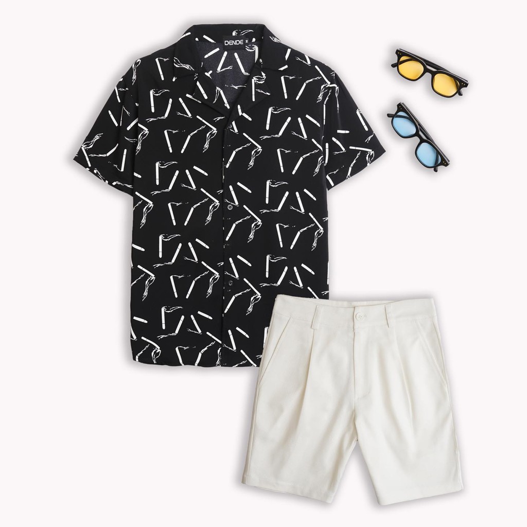 Áo sơ mi cộc tay nam