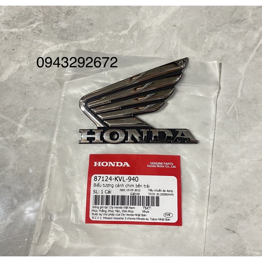 Biểu Tượng Cánh Chim Bên Trái Future Neo, X Honda