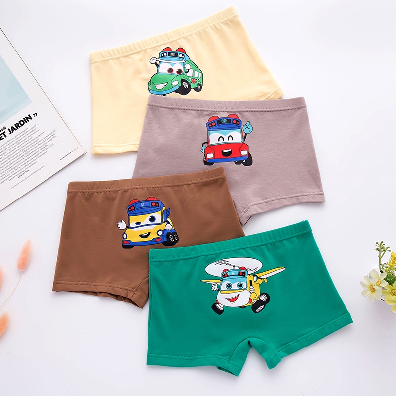 [CAO CẤP] SET 5 QUẦN CHIP ĐÙI BÉ TRAI 2-10 TUỔI