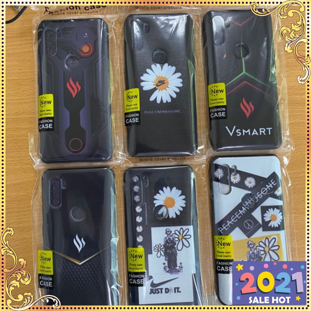 Ốp đen TpU in hình Vsmart Active 3