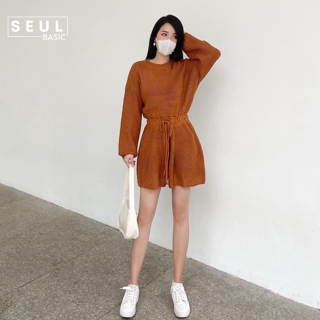 Jumpsuit len nữ ba màu | AJ2351