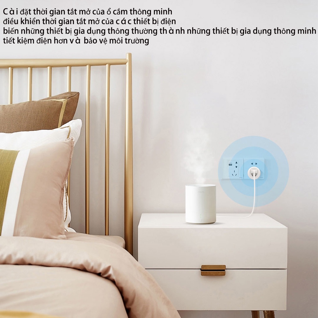 Ổ cắm thông minh điều khiển qua Wifi Bluetooth Xiaomi Mijia Gen 2 Xiaomi Gosund CP1 | BigBuy360 - bigbuy360.vn