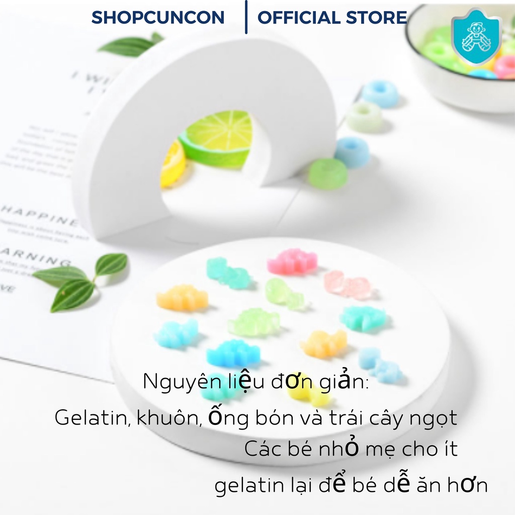 Khuôn làm kẹo dẻo cho bé bằng sillicon dẻo chịu nhiệt cao, khuôn sillicon làm kẹo chipchip