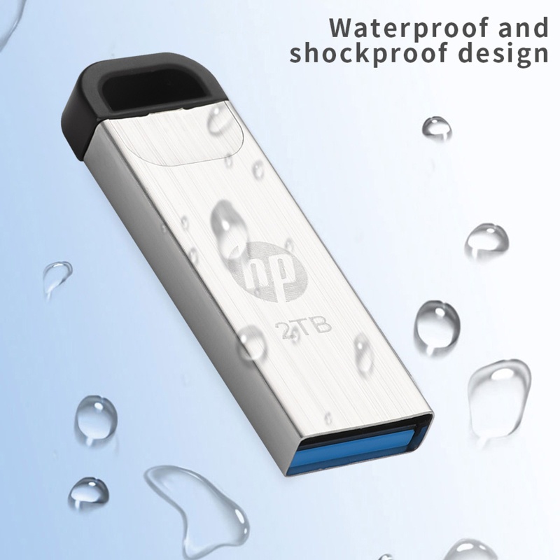 Usb 3.0 Dung Lượng 2TB HP Bằng Kim Loại Chống Thấm Nước Tiện Dụng