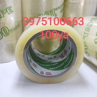   Băng keo 100 Yard - keo trong dán thùng