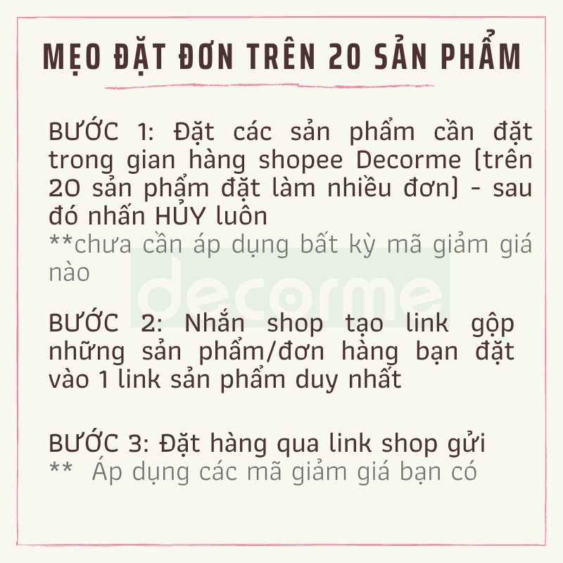 Bìa sổ còng A4 B5 A5 30 26 20 lỗ DecorMe binder còng sắt bìa nhựa mềm khóa tròn