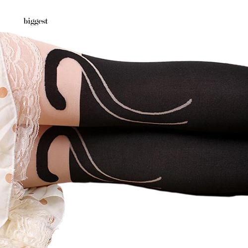 ☆Túi Xách Cỡ Lớn Thiết Kế Giản Dị Thời Trang☆Quần Vớ LướI Xăm HìNh Đuôi MèO QuyếN Rũ Cho Nữ