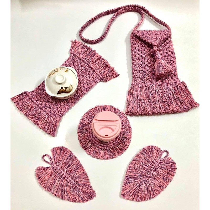 2,8 mét- Dây cotton ngũ sắc 5mm có lõi màu lạ ấn tượng