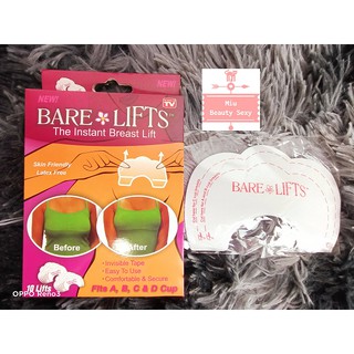 10 Miếng Dán Nâng Ngực Bare Lifts (5 cặp)