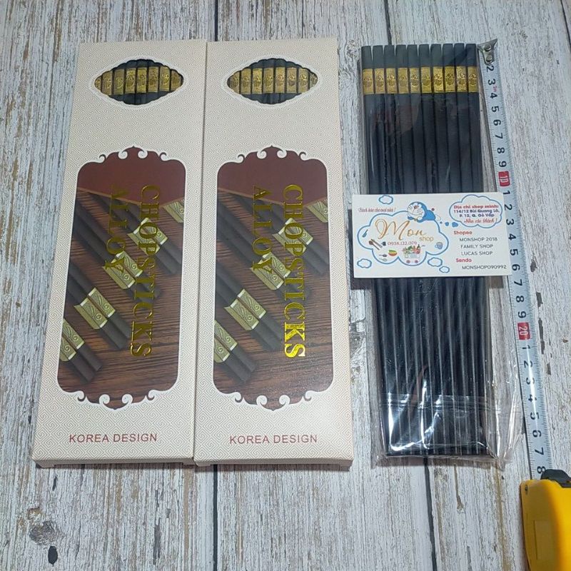 Đũa Đen Hoàng Gia Mạ Vàng, Mạ Bạc