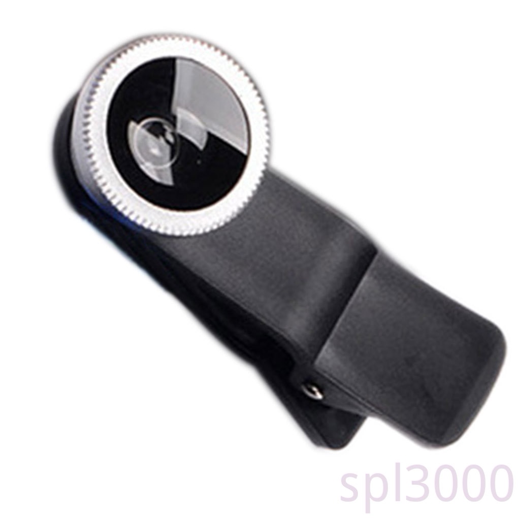 SPL-3-in-1 Universal Smartphone Camera Clip-on Lens Kit 180° Fish Eye Lens 0.67X Wide Angle Macro Lens