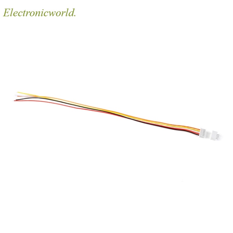 10 Bộ đầu nối dây cáp JST XH2.54 XH 2.54mm 2/3/4/5/6/7/8 Pin dài 20cm 26AWG