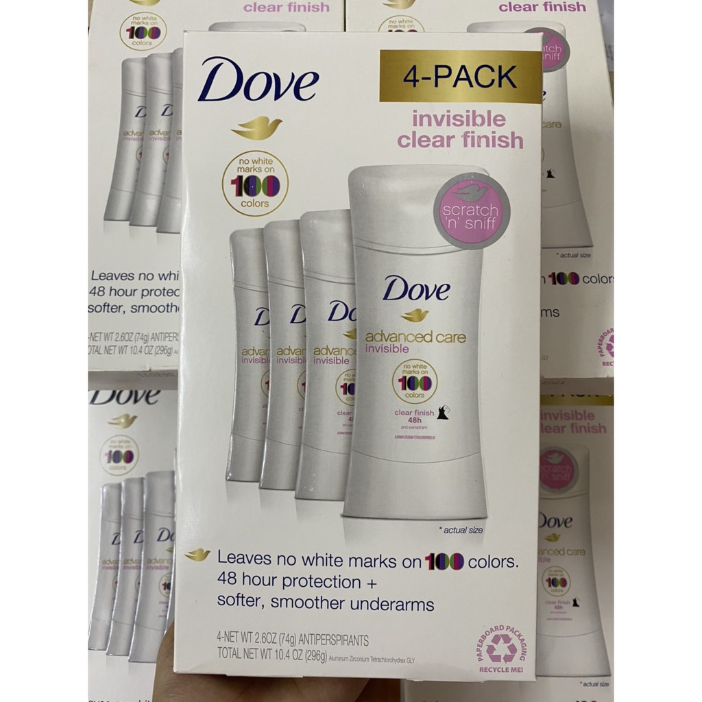 DATE T7.21 Lăn Khử Mùi Dove Advanced Care Của Mỹ 74g