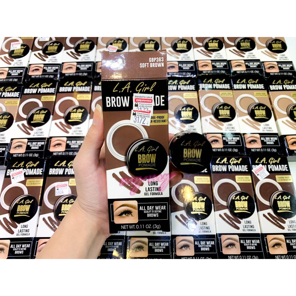 LA Girl - Gel kẻ mày L.A Girl Brow Pomade 3g