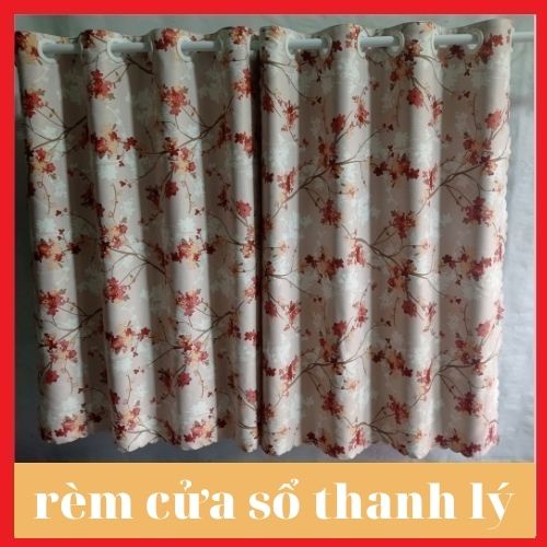 Rèm cửa sổ thanh lý giá rẻ | kích thước rộng từ 1m đến 1m8, vài dầy chống nắng cản sáng đến 99%, decor phòng ngủ &amp; phòng