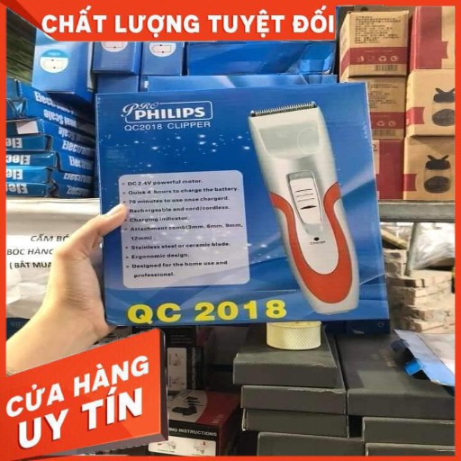 TÔNG ĐƠ CẮT TÓC CHO BÉ - CHÍNH HÃNG PHILIPS - TÍCH ĐIỆN XÀI LÂU