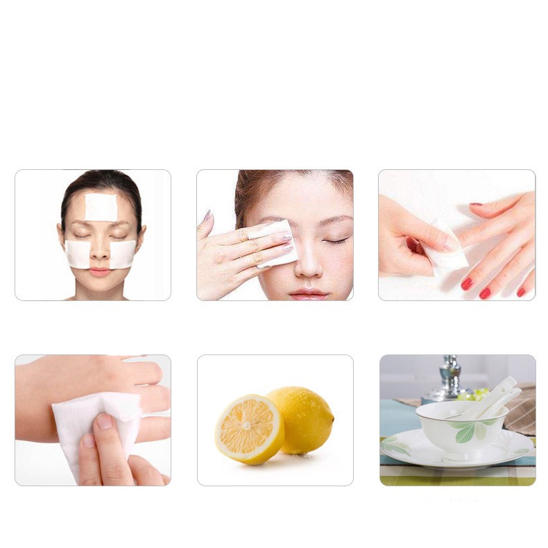 Bông Tẩy Trang Trang Điểm Nhiều Lớp 100% cotton Dai Mịn Nâng Niu Da