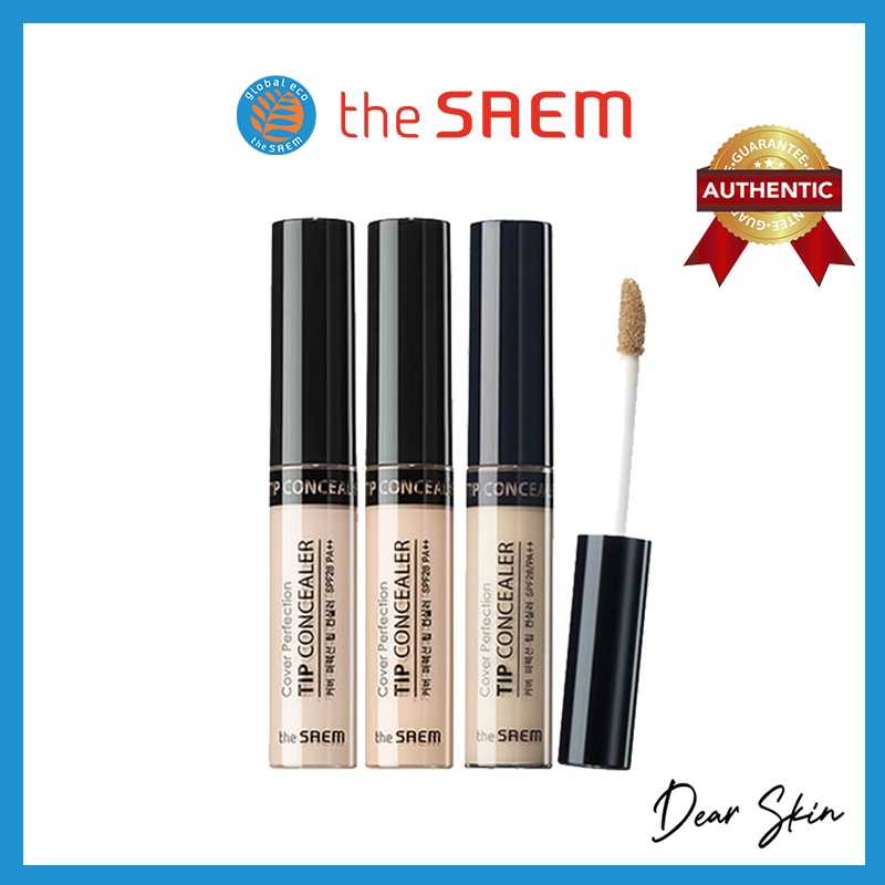 [Chính Hãng] Che khuyết điểm The SAEM Cover Perfection Tip Concealer - CKĐ The Saem CKD The Saem 1.5 2.0