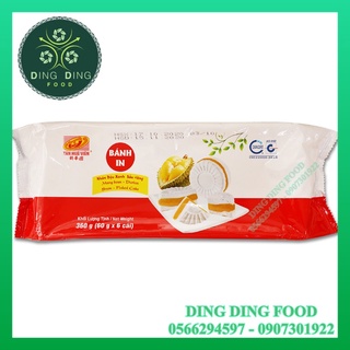 Bánh In Nhân Đậu Xanh Sầu Riêng 360g [6 BÁNH] Tân Huê Viên | Bánh In Sóc Trăng| Ăn Vặt| Ăn Chay - DING DNG FOOD